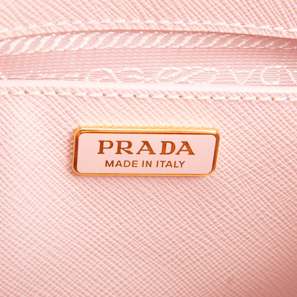 PRADA Saffiano Micro Bag - Alabaster Pink