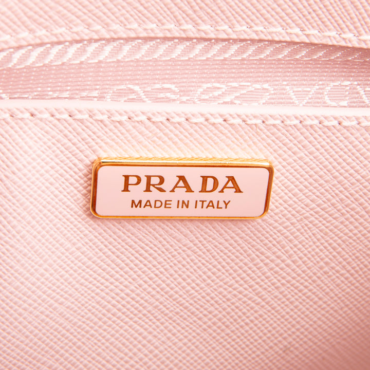 PRADA Saffiano Micro Bag - Alabaster Pink