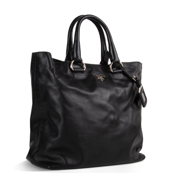 PRADA Soft Calfskin Shopping Tote