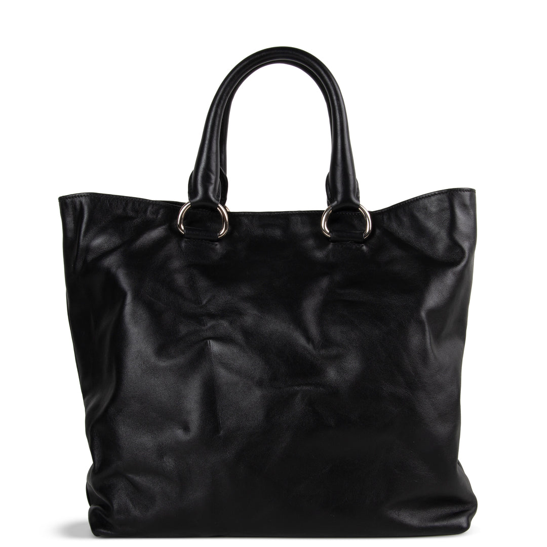 PRADA Soft Calfskin Shopping Tote