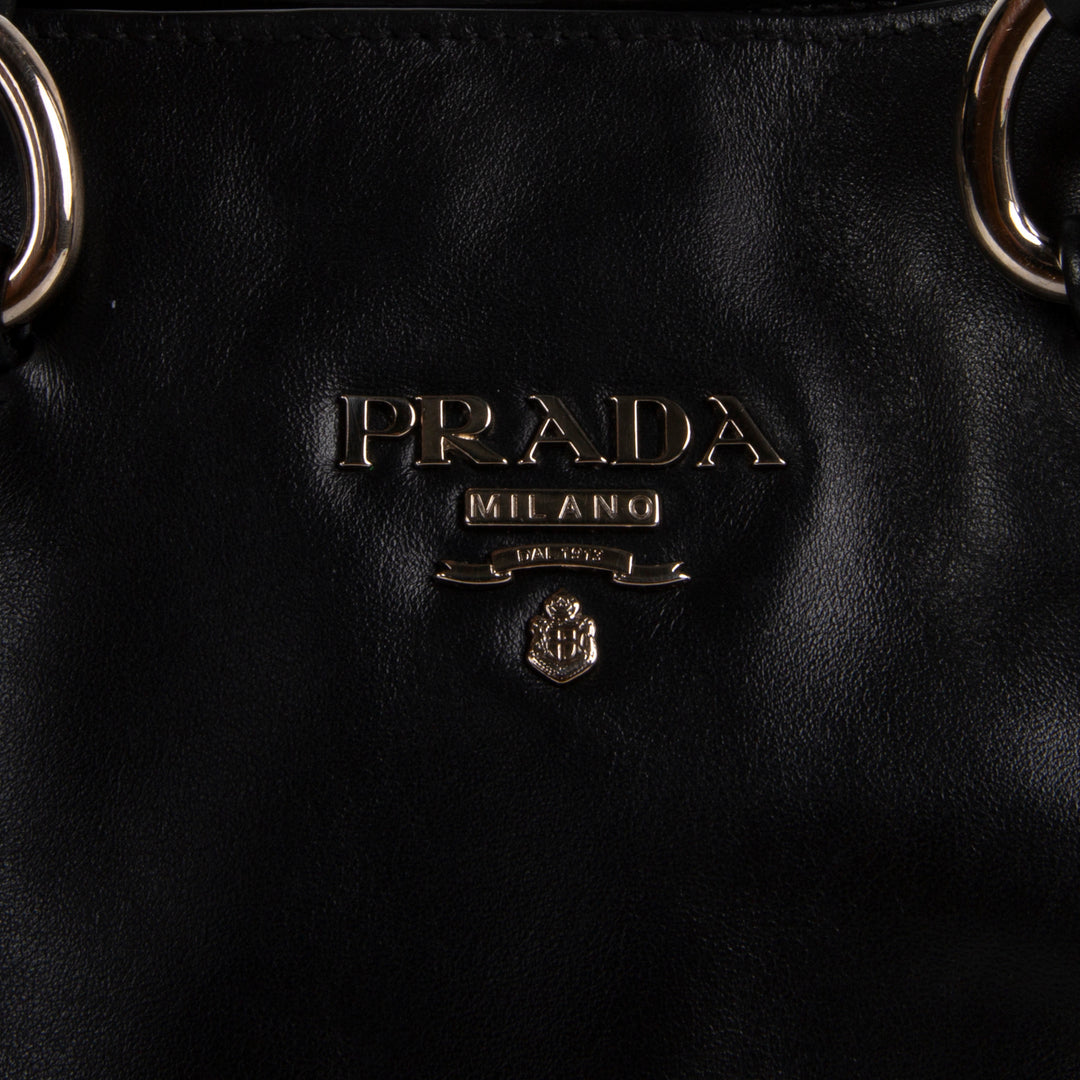 PRADA Soft Calfskin Shopping Tote