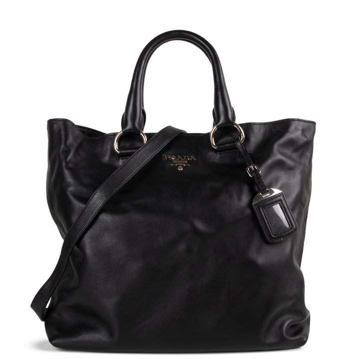 PRADA Soft Calfskin Shopping Tote