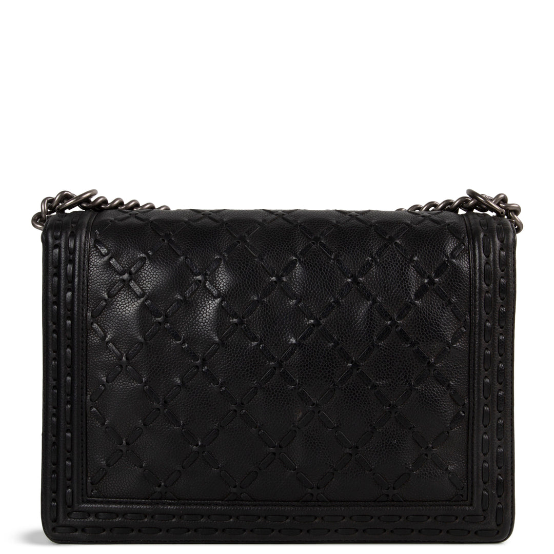 CHANEL Large Paris-Dallas Whipstitch Boy Bag