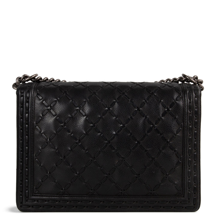 CHANEL Large Paris-Dallas Whipstitch Boy Bag