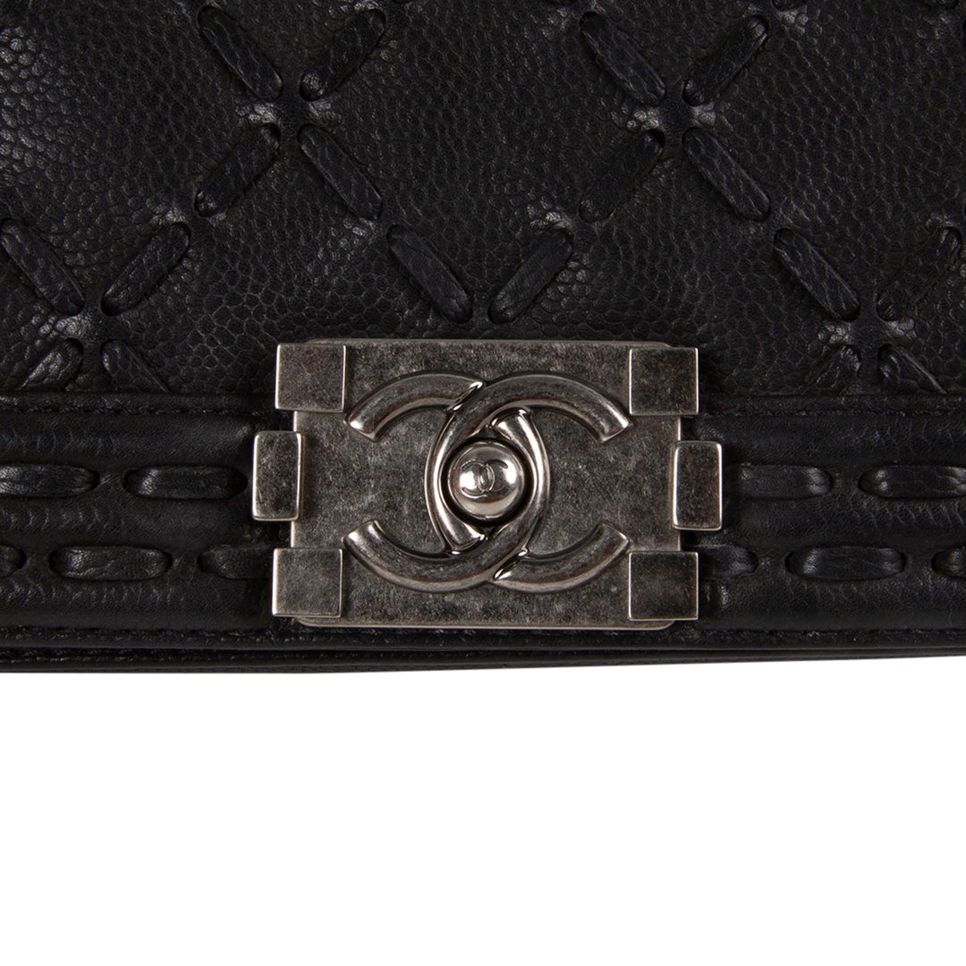 CHANEL Large Paris-Dallas Whipstitch Boy Bag