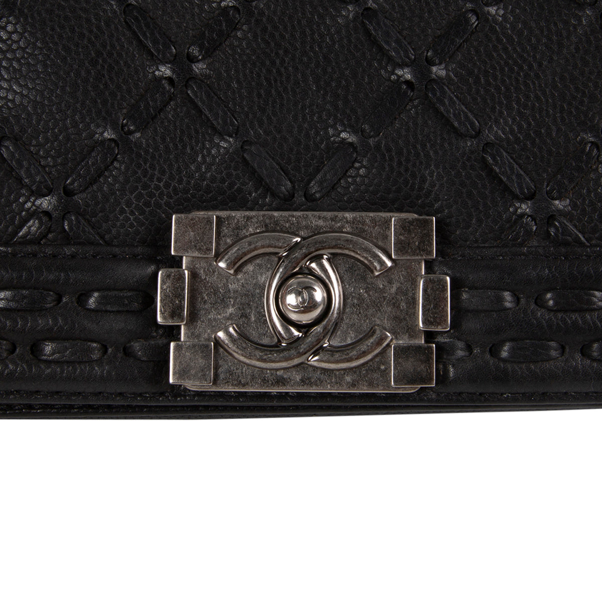 CHANEL Large Paris-Dallas Whipstitch Boy Bag
