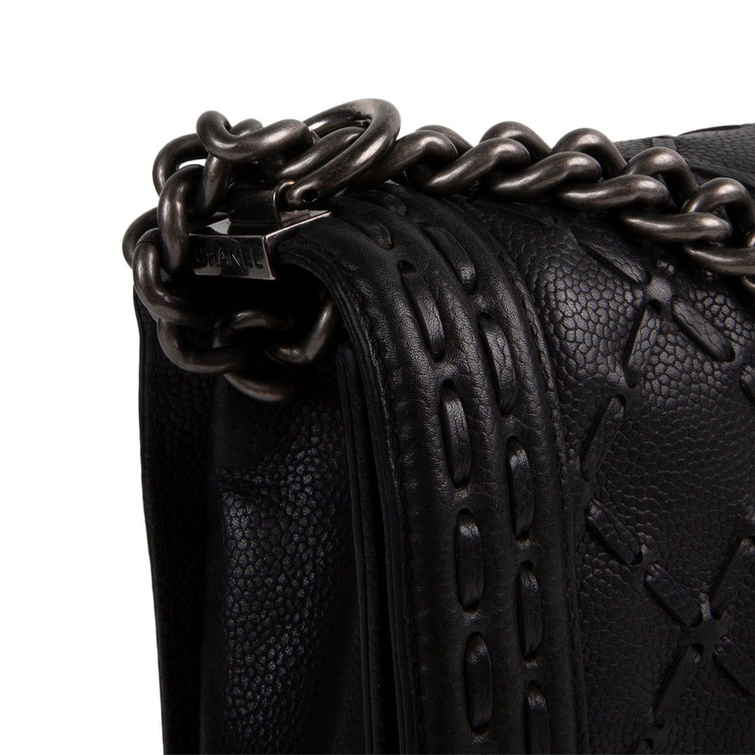 CHANEL Large Paris-Dallas Whipstitch Boy Bag