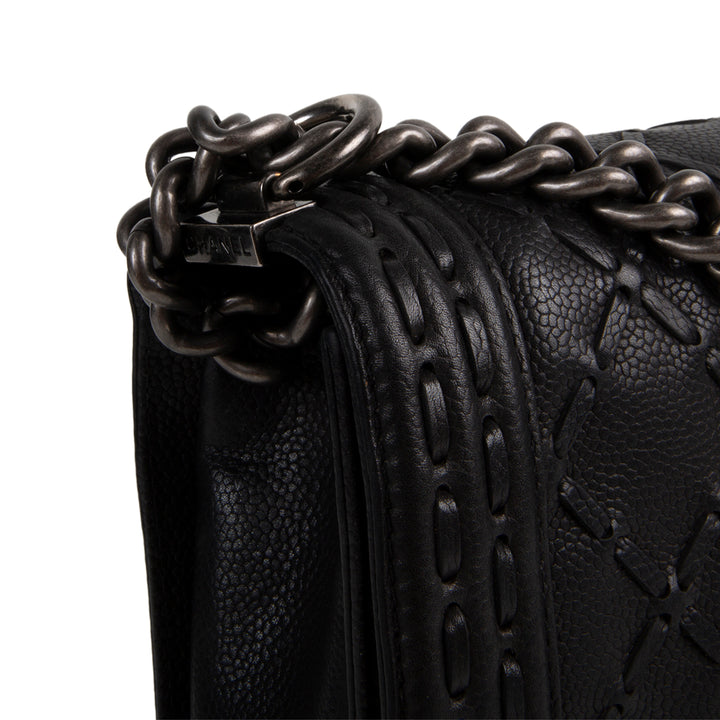 CHANEL Large Paris-Dallas Whipstitch Boy Bag