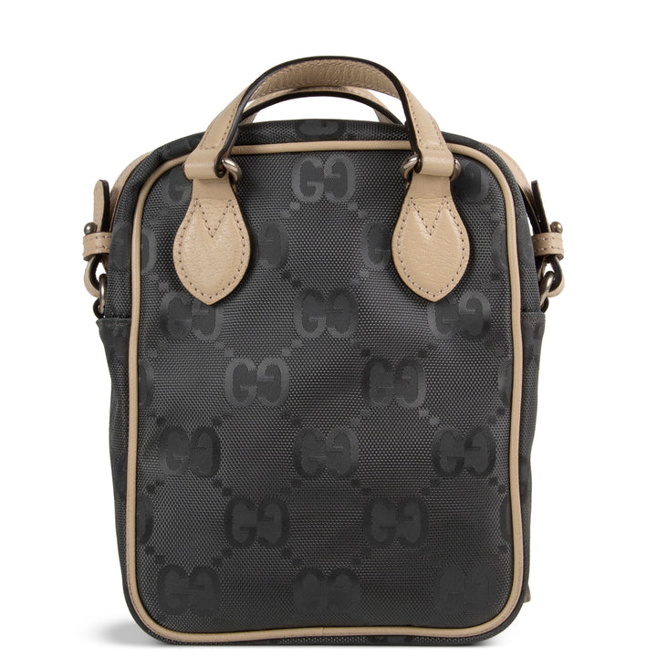GUCCI Econyl Off The Grid Shoulder Bag - Gray - OUTLET FINAL SALE