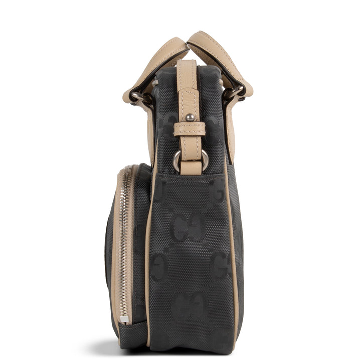 GUCCI Econyl Off The Grid Shoulder Bag - Gray - OUTLET FINAL SALE