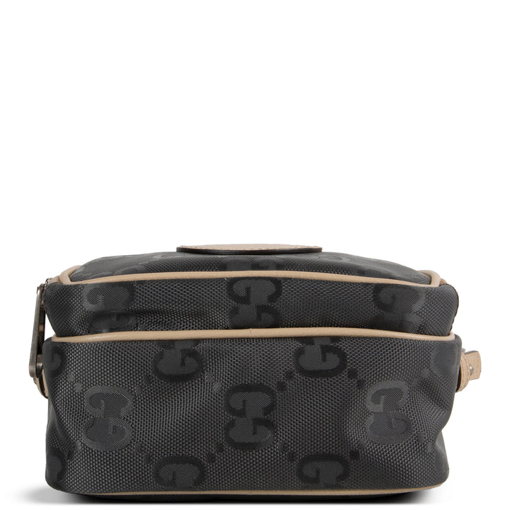 GUCCI Econyl Off The Grid Shoulder Bag - Gray - OUTLET FINAL SALE