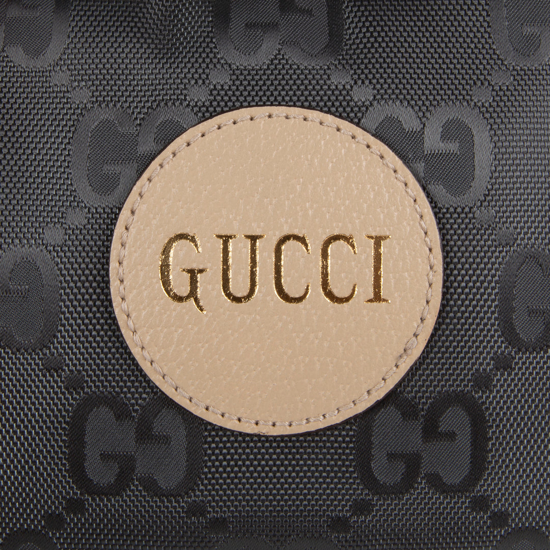 GUCCI Econyl Off The Grid Shoulder Bag - Gray - OUTLET FINAL SALE