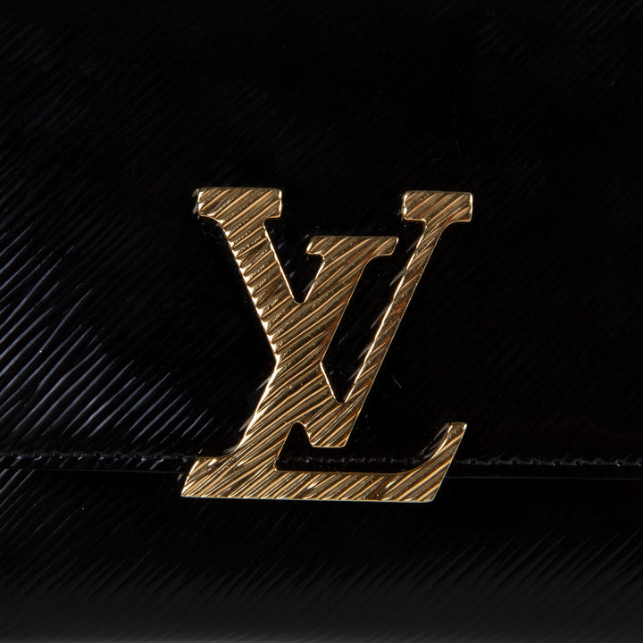 LOUIS VUITTON Electric Epi Pochette Louise - Black