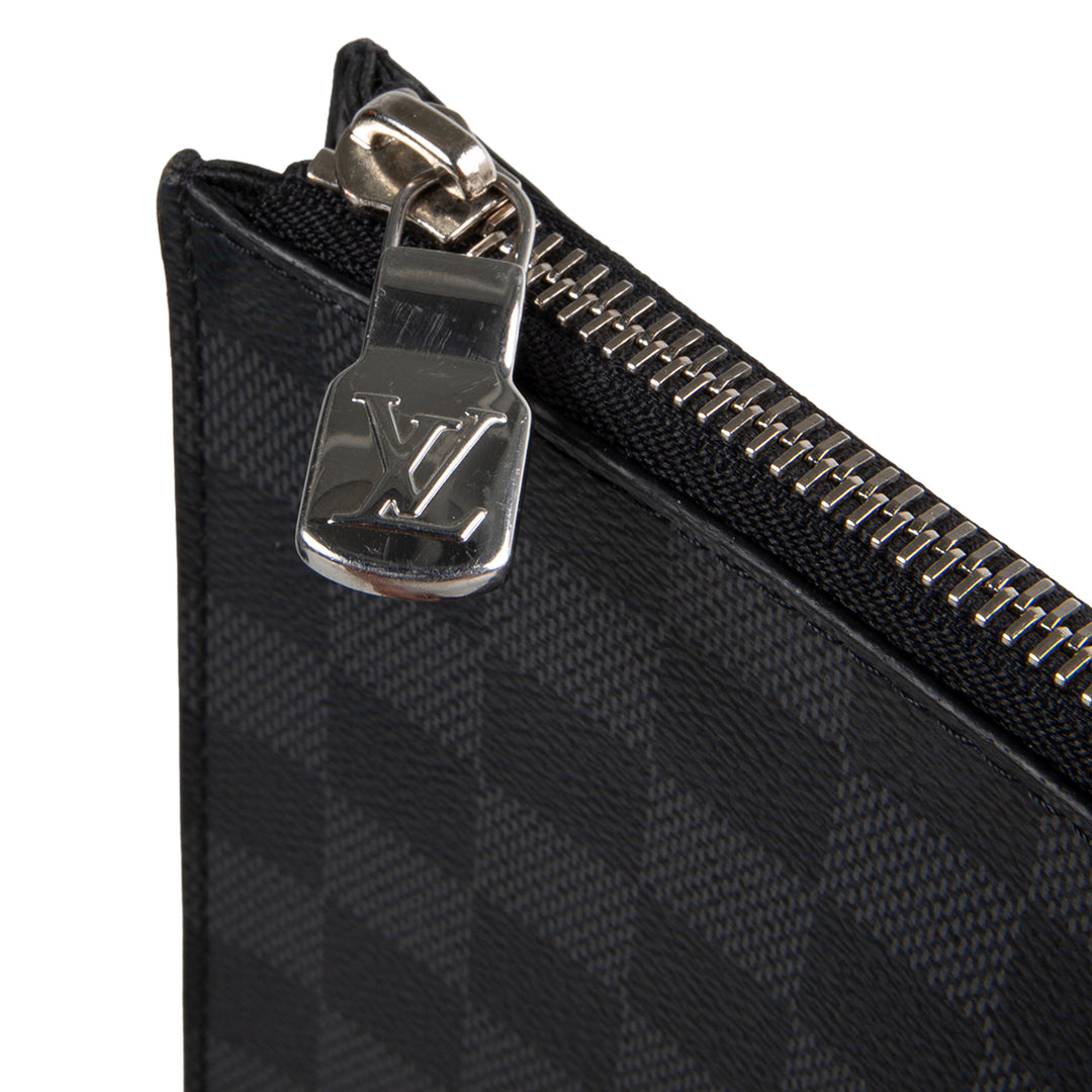 LOUIS VUITTON Damier Graphite Pochette Jour GM