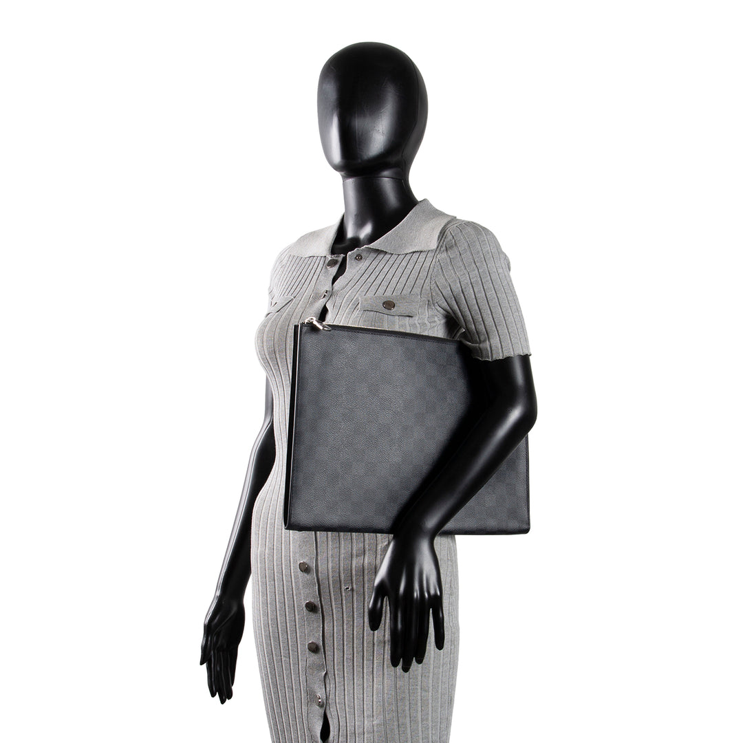LOUIS VUITTON Damier Graphite Pochette Jour GM