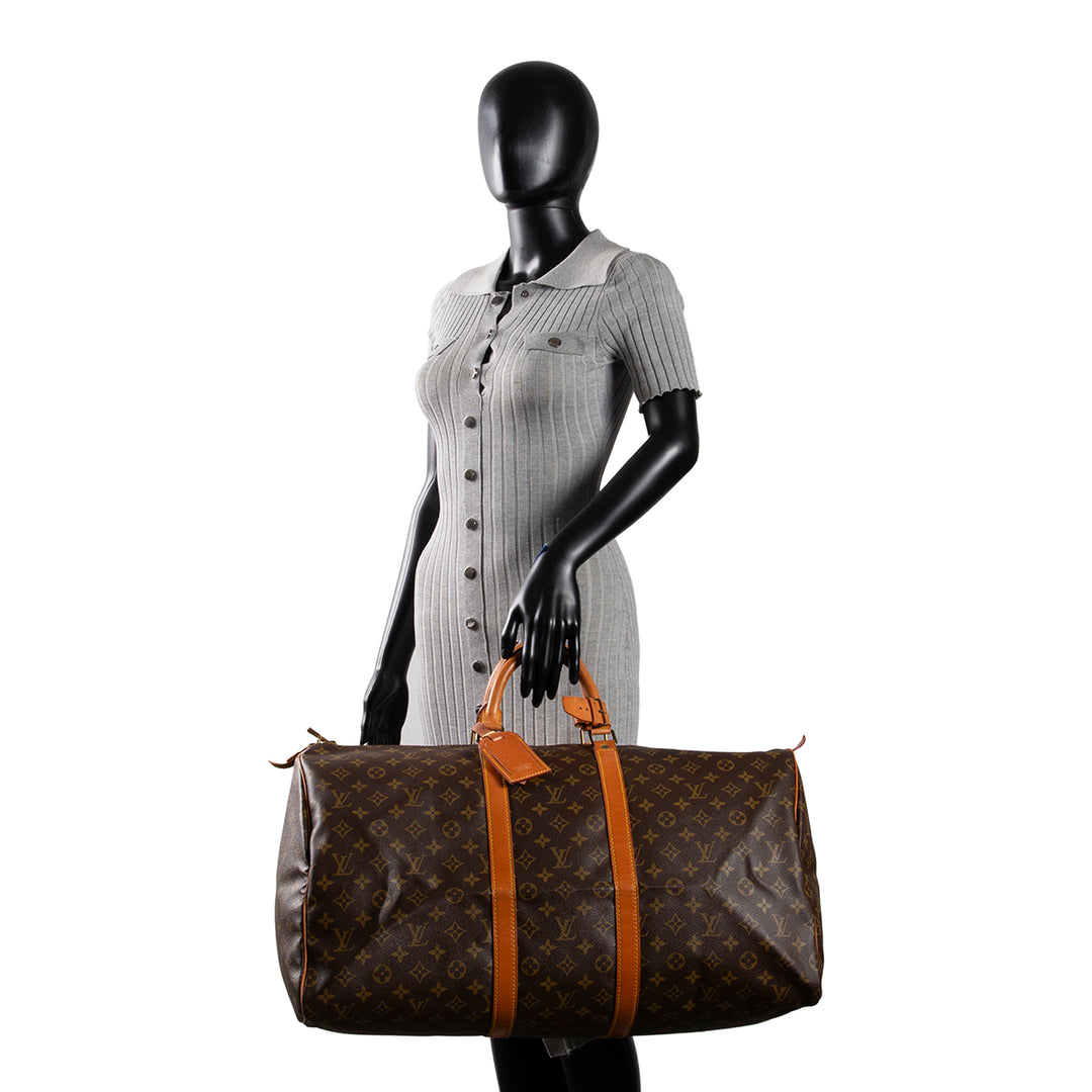 LOUIS VUITTON Vintage Monogram Keepall 55