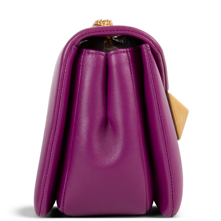 VALENTINO One Stud Chain Bag - Purple