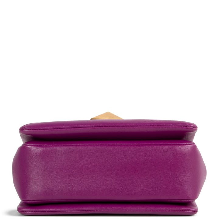 VALENTINO One Stud Chain Bag - Purple