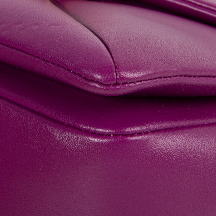 VALENTINO One Stud Chain Bag - Purple