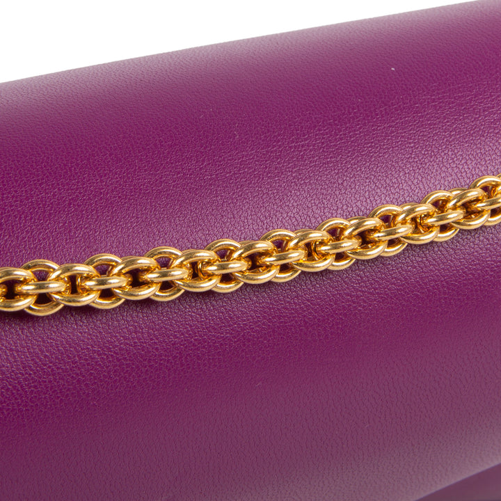 VALENTINO One Stud Chain Bag - Purple