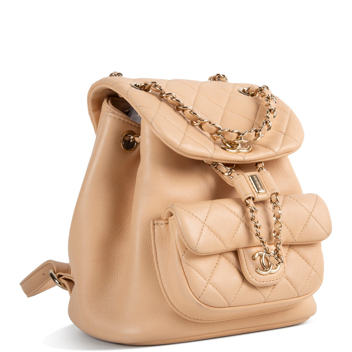 CHANEL Quilted Small Duma Backpack