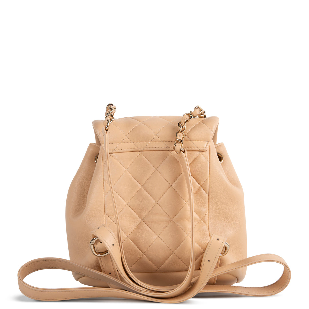 CHANEL Quilted Small Duma Backpack