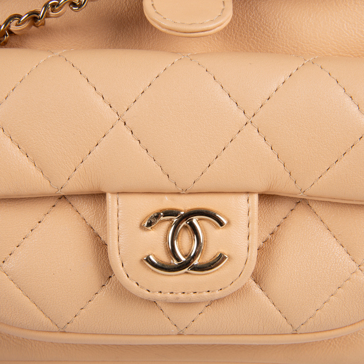 CHANEL Quilted Small Duma Backpack
