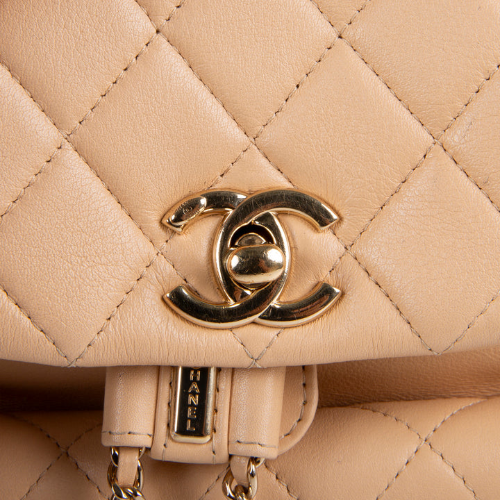 CHANEL Quilted Small Duma Backpack