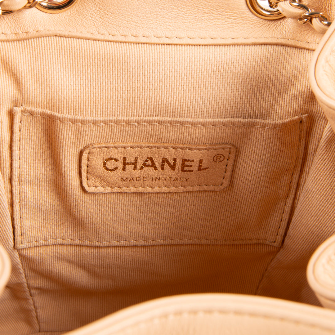 CHANEL Quilted Small Duma Backpack
