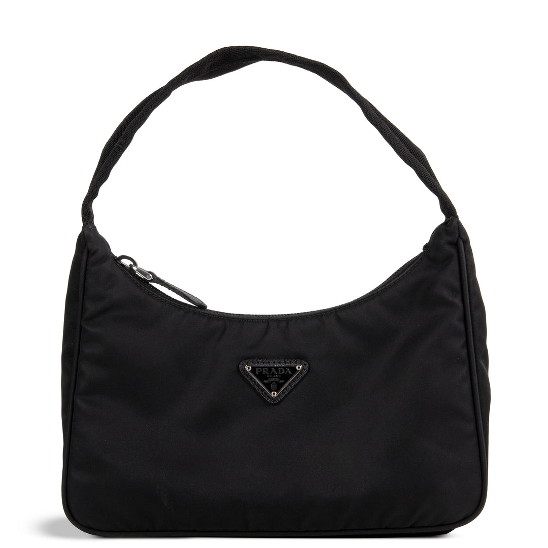 PRADA Nylon Mini Shoulder Bag - Black