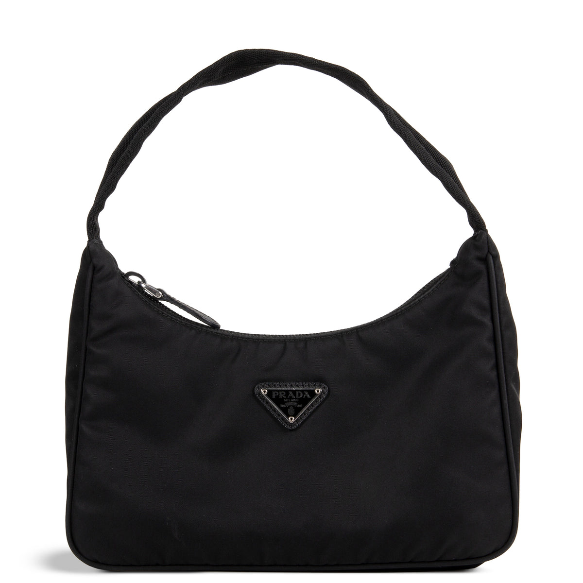 PRADA Nylon Mini Shoulder Bag - Black
