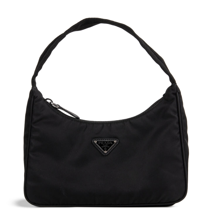 PRADA Nylon Mini Shoulder Bag - Black