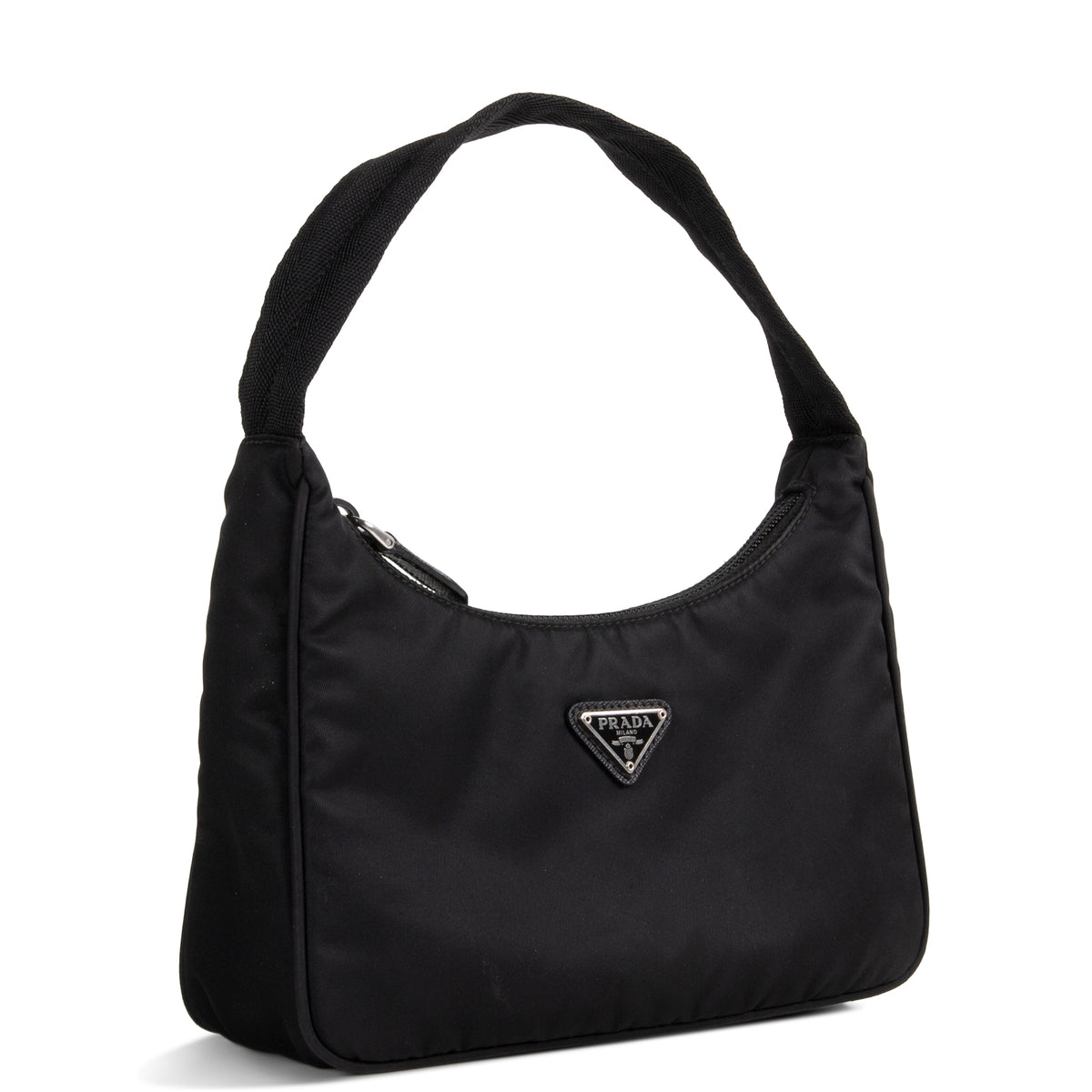 PRADA Nylon Mini Shoulder Bag - Black