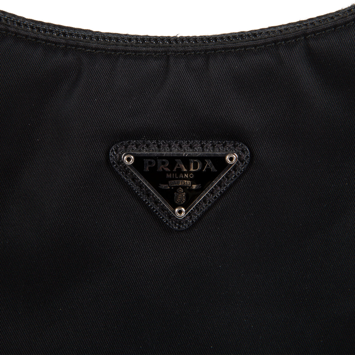 PRADA Nylon Mini Shoulder Bag - Black