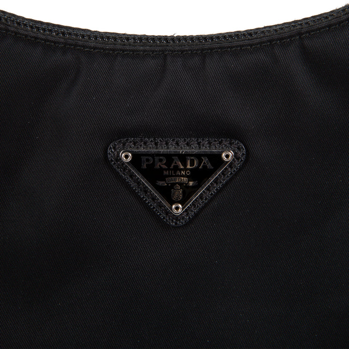 PRADA Nylon Mini Shoulder Bag - Black