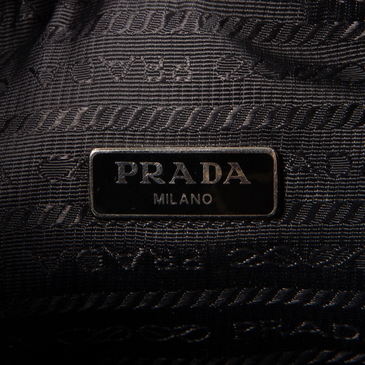 PRADA Nylon Mini Shoulder Bag - Black