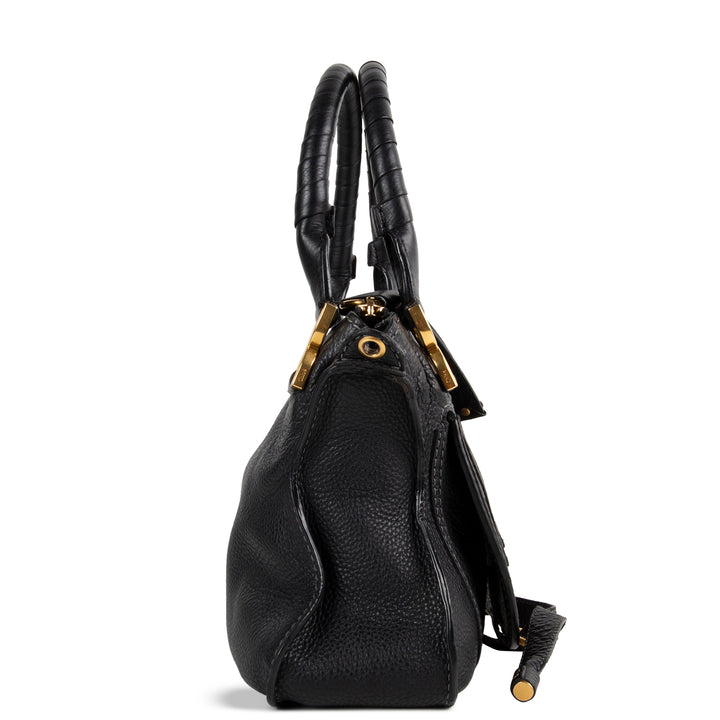CHLOE Small Marcie Satchel - Black