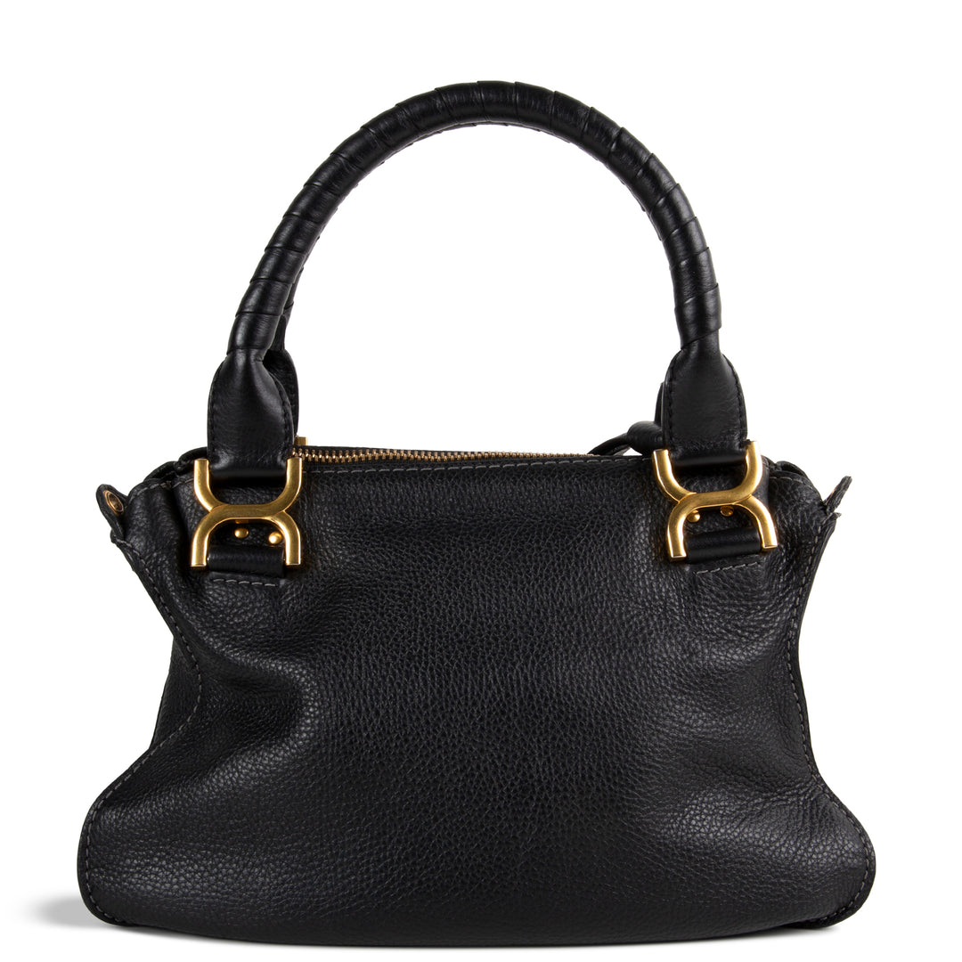 CHLOE Small Marcie Satchel - Black