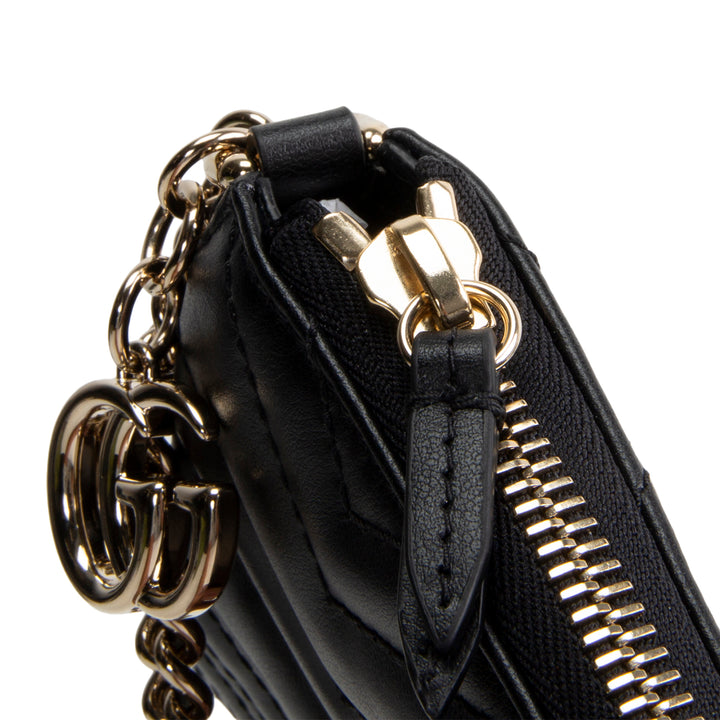 GUCCI Marmont Small Shoulder Bag Pochette - Black