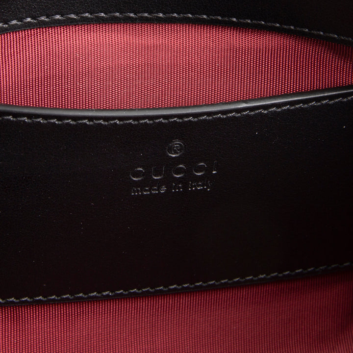 GUCCI Marmont Small Shoulder Bag Pochette - Black