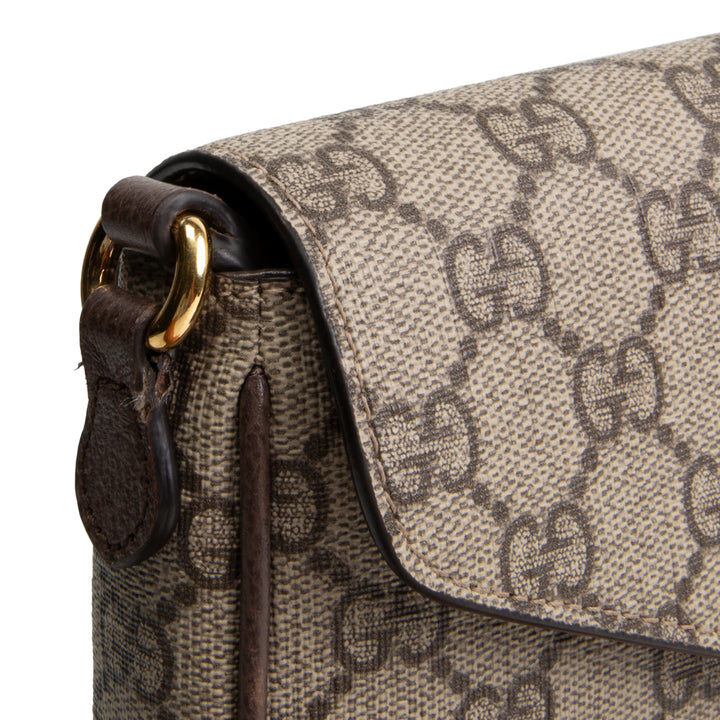 GUCCI GG Supreme Mini Ophidia Envelope Shoulder Bag
