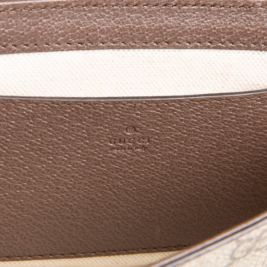 GUCCI GG Supreme Mini Ophidia Envelope Shoulder Bag