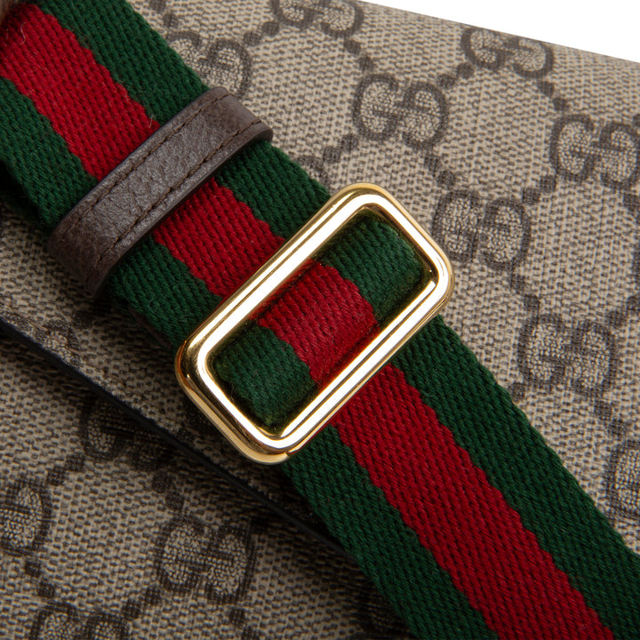 GUCCI GG Supreme Mini Ophidia Envelope Shoulder Bag