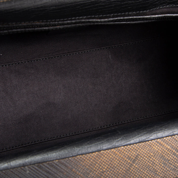 GUCCI GG Canvas Wood Frame Doctor Bag