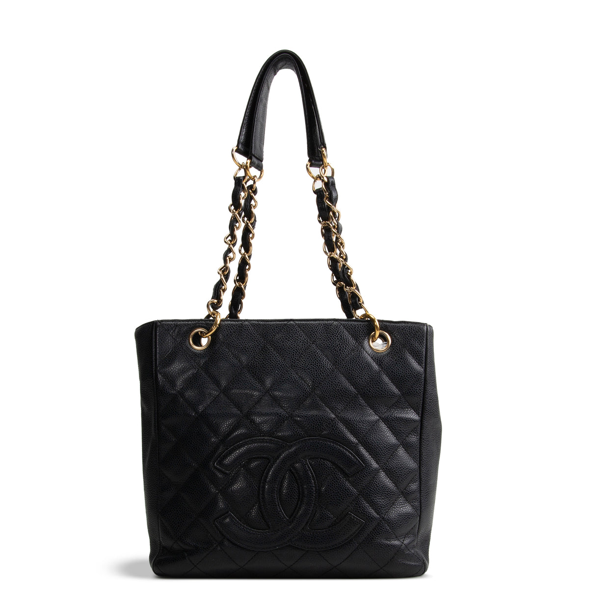 CHANEL Caviar Petit Shopping Tote OUTLET FINAL SALE