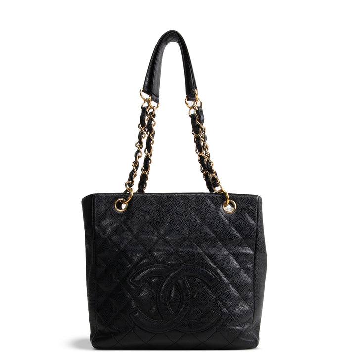 CHANEL Caviar Petit Shopping Tote OUTLET FINAL SALE