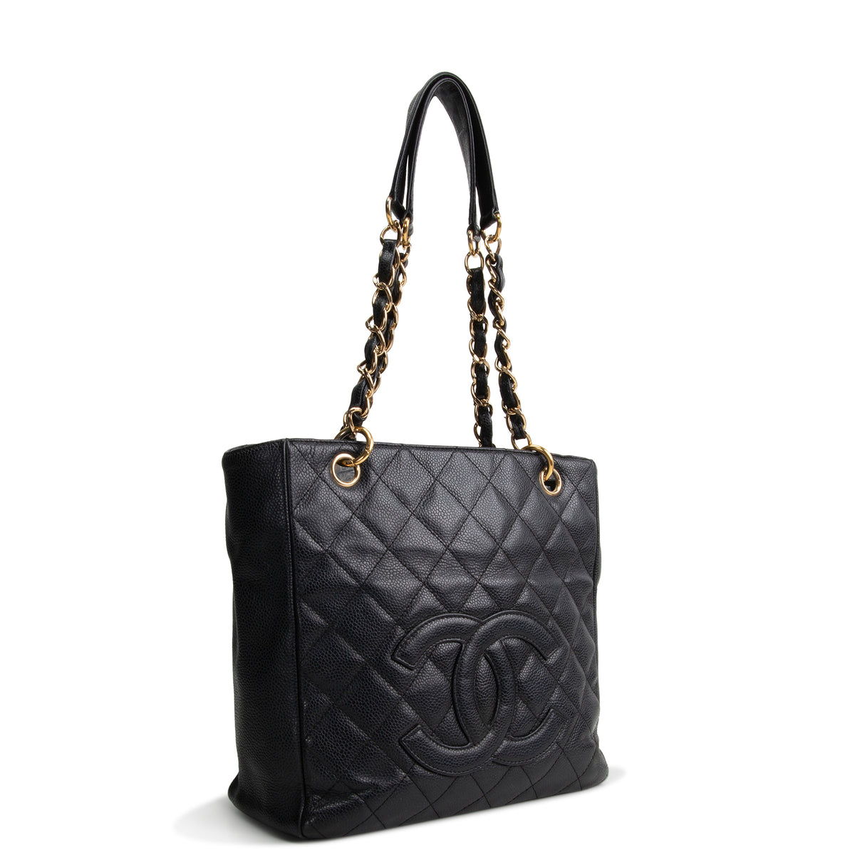 CHANEL Caviar Petit Shopping Tote OUTLET FINAL SALE