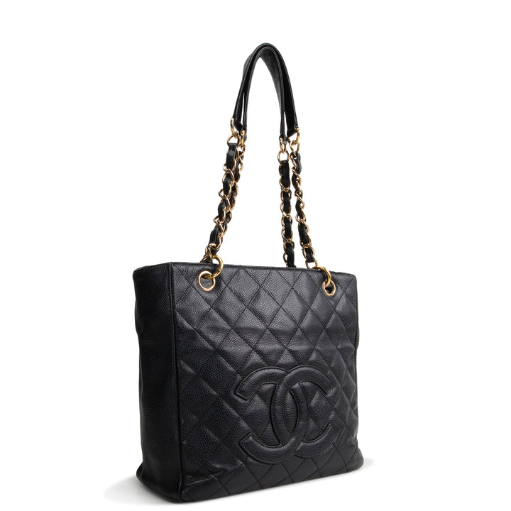 CHANEL Caviar Petit Shopping Tote OUTLET FINAL SALE
