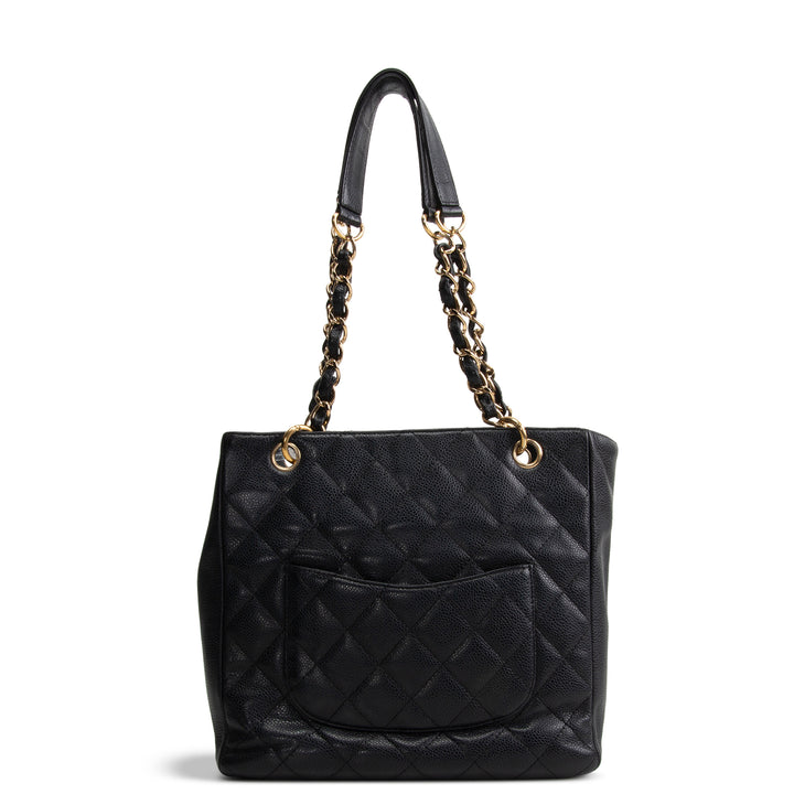CHANEL Caviar Petit Shopping Tote OUTLET FINAL SALE