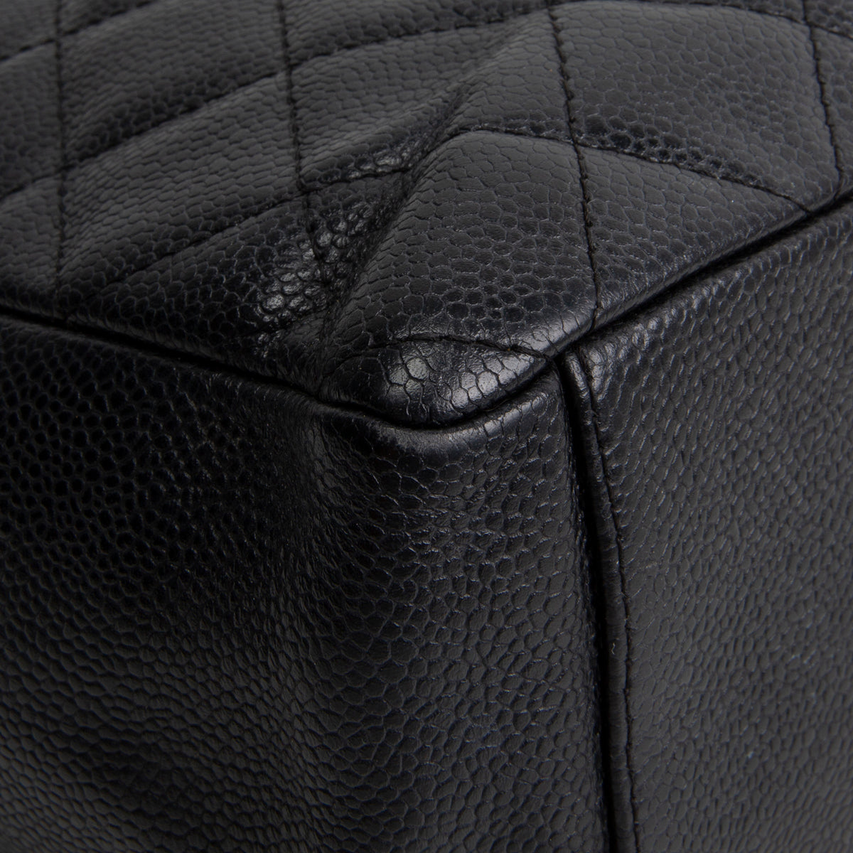 CHANEL Caviar Petit Shopping Tote OUTLET FINAL SALE